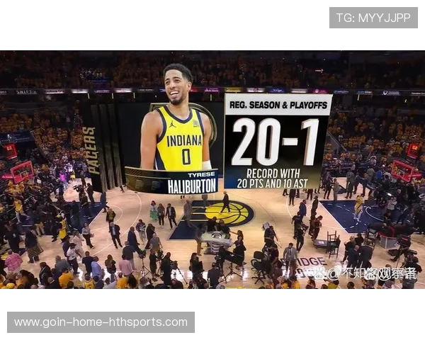 印第安纳步行者外线打开，泰瑞斯哈利伯顿助攻