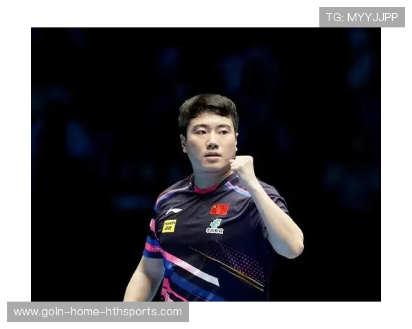 梁靖崑力量击球非常强烈